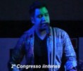 Pr Vinícius ex vocalista da Banda Jó 42 agitando a galera no Congresso iintenso